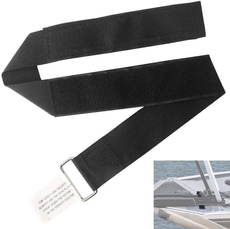 Haiouus 2773806 Strap Hold Down Replacement Compatible With Minn Kota Trolling Motor Strap, 33" Hold Down Strap for Minn Kota Fortrex, Powerdrive, Ultex Trolling Motor - Image 1